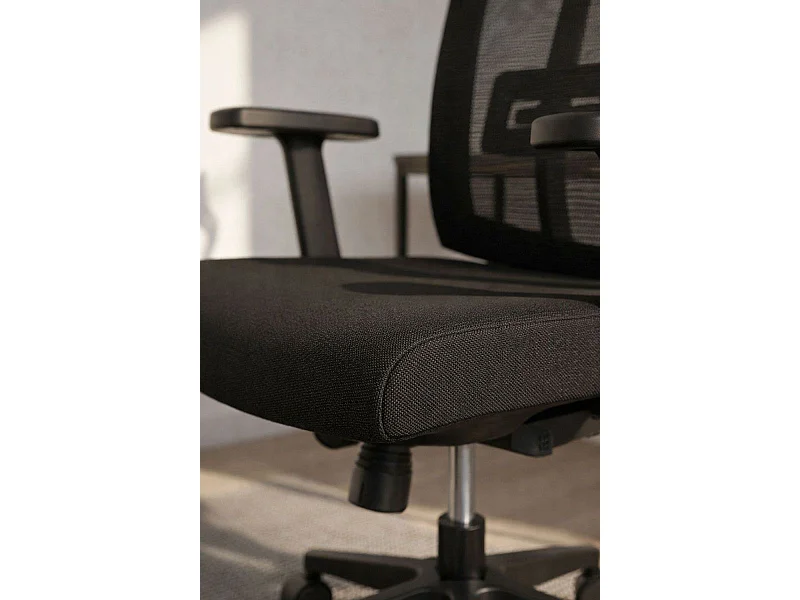Silla Gaming Enus Negra - Máxima Ergonomía - Ideal para sesiones de Gaming