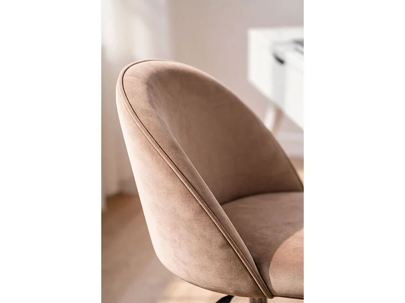 Silla de Escritorio sin brazos Black Vint Office - Diseño innovador - Ideal para Estudio y Oficinas