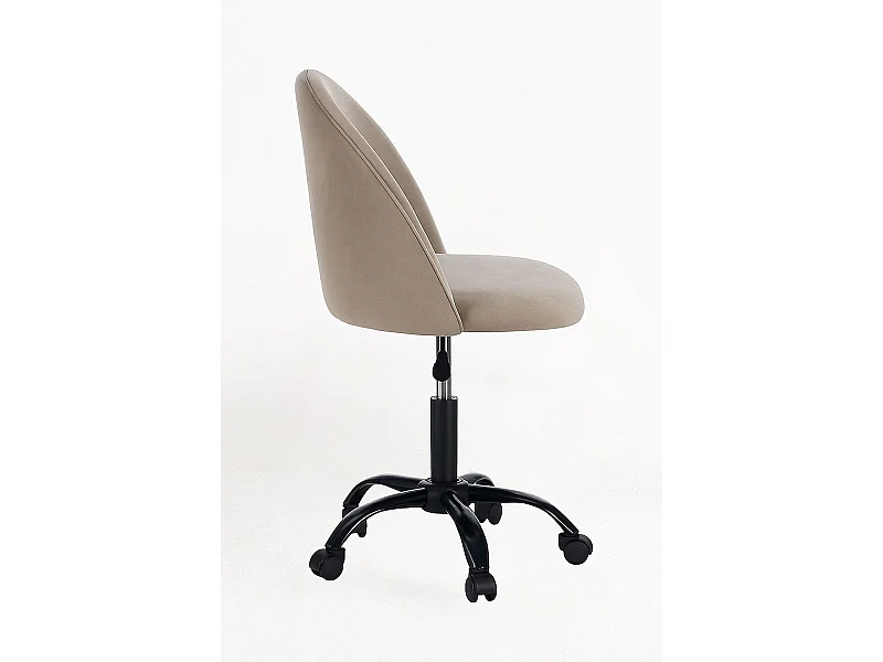 Silla de Escritorio sin brazos Black Vint Office - Diseño innovador - Ideal para Estudio y Oficinas