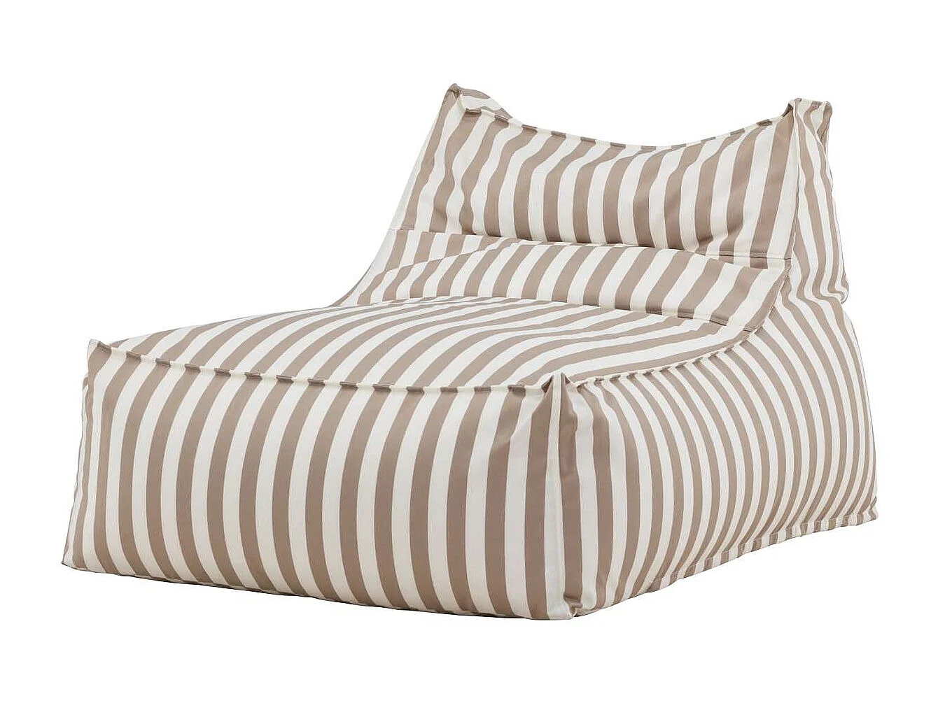 Redang fauteuil pouf partie centrale blanche.