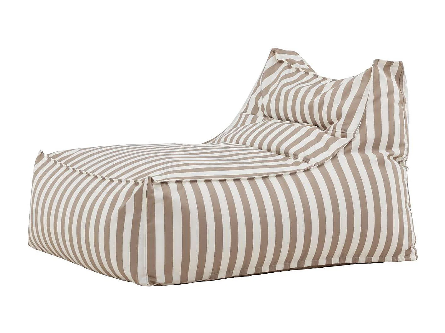 Redang fauteuil pouf partie centrale blanche.