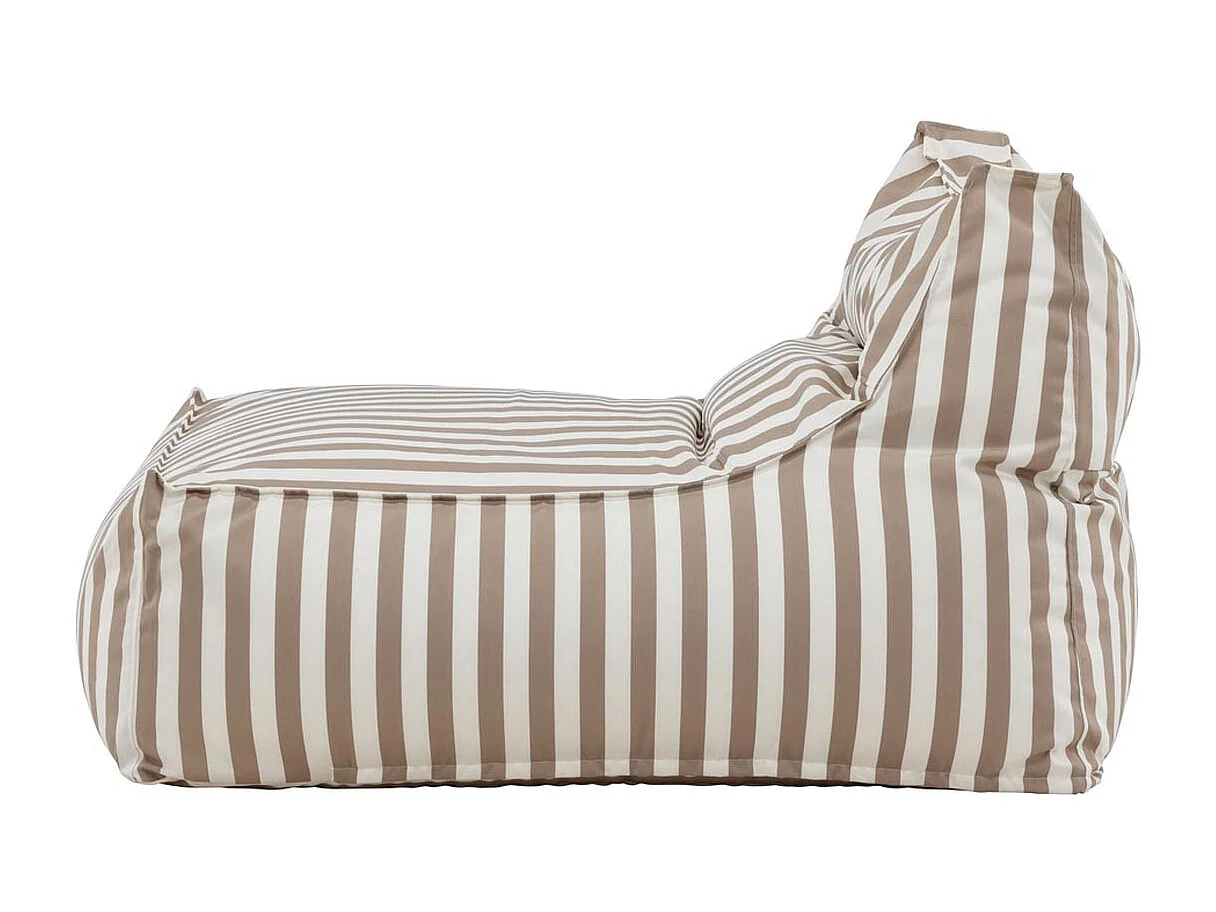 Redang fauteuil pouf partie centrale blanche.