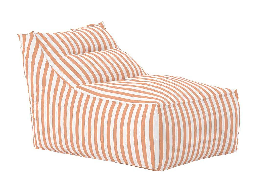 Redang fauteuil lounge pouf poire pêche.