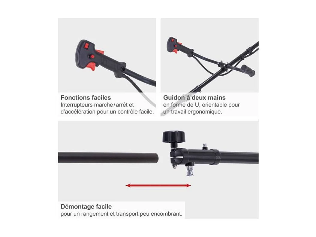 Débroussailleuse 52cc PBC520 - SCHEPPACH