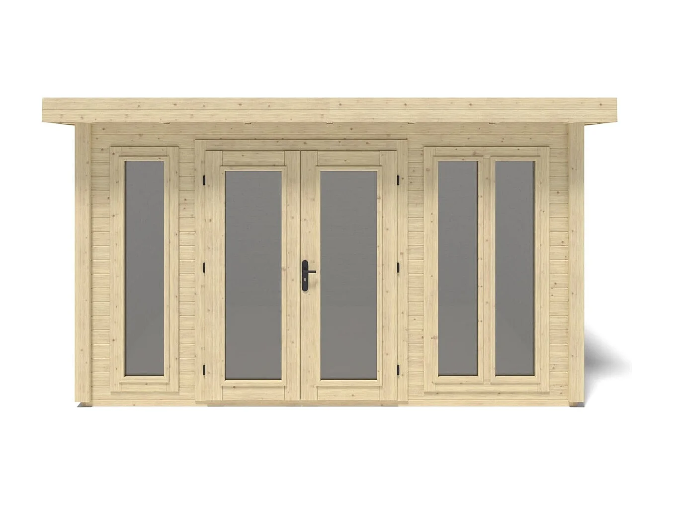 Casetta da giardino in legno Kira 4,04x3,09 m - 12 m2 - 34 mm - 000008 - ALTANKA