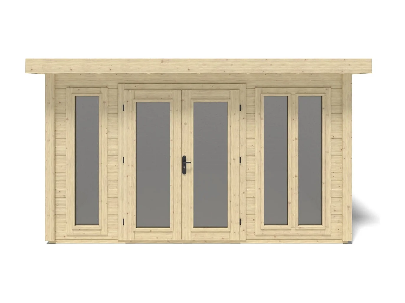 Casetta da giardino in legno Kira 4,04x4,09 m - 12 m2 - 34 mm - 000009 - ALTANKA