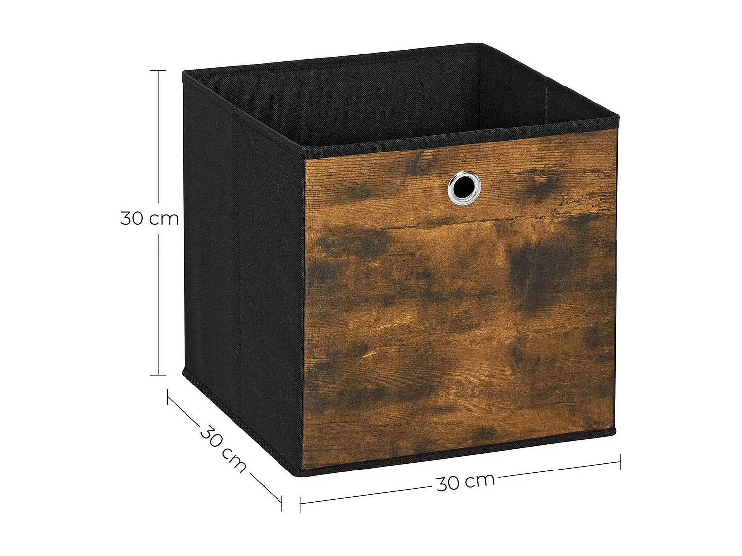 Lot de 6 boîtes de rangement, boîte pliante Berlin