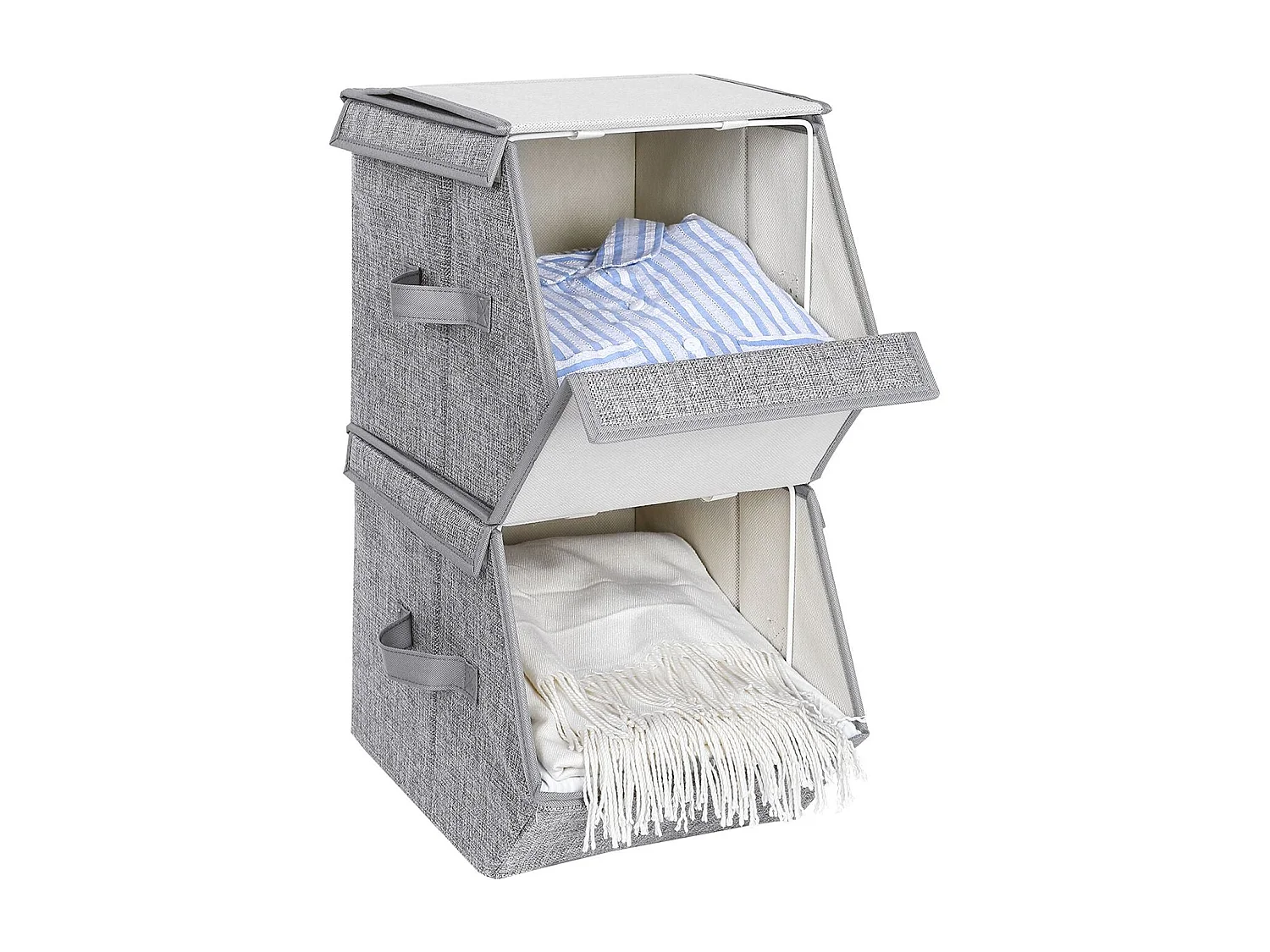 3er-Set Aufbewahrungsboxen mit Deckel