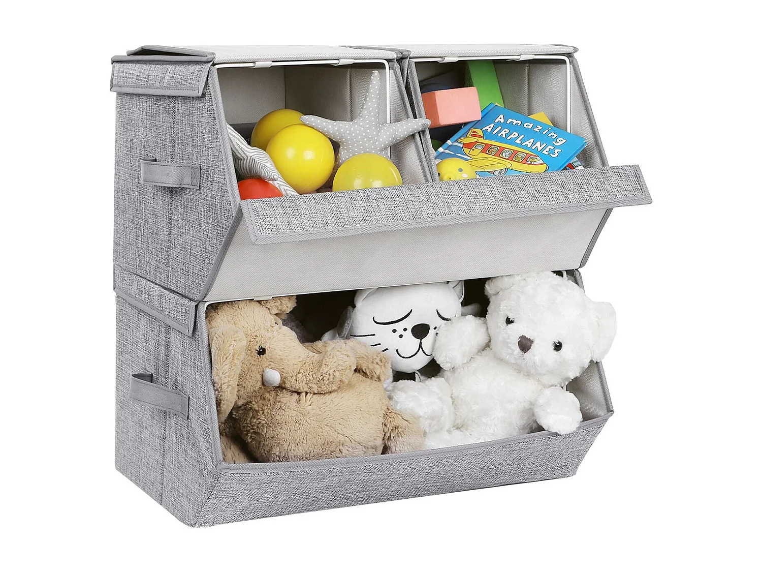 3er-Set Aufbewahrungsboxen mit Deckel