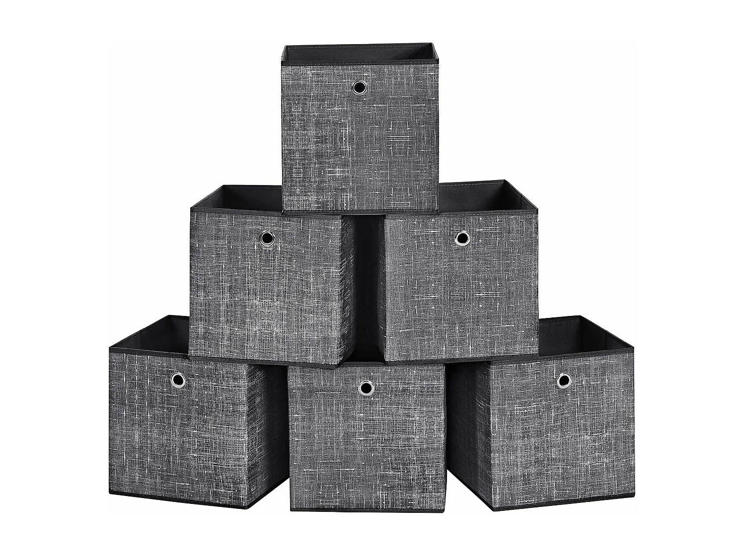 6er-Set Aufbewahrungsbox Faltbox Kabul