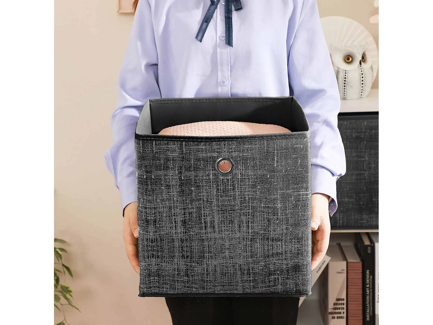 6er-Set Aufbewahrungsbox Faltbox Kabul