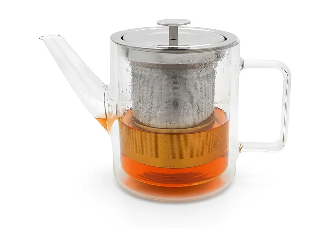 San Remo - Théière en verre double paroi 1 L