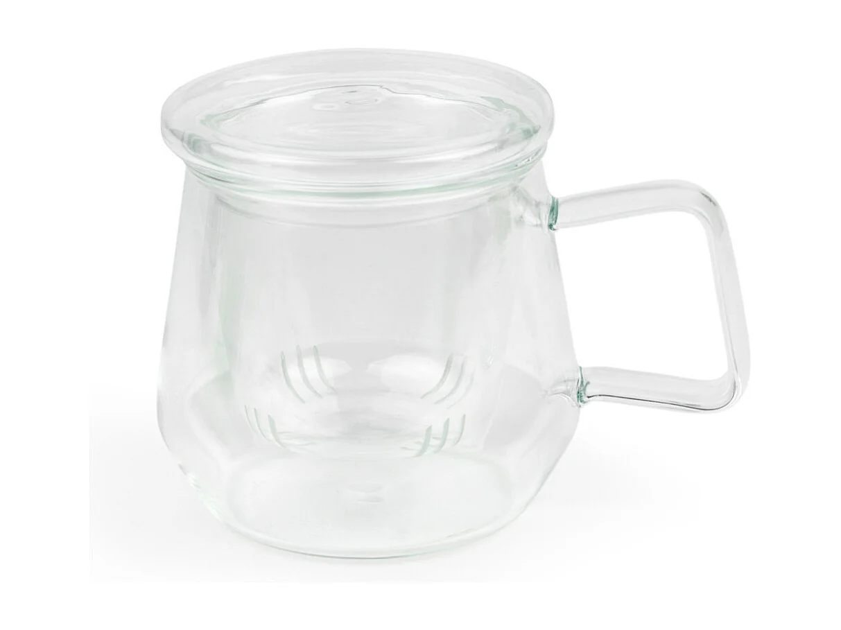 Livorno - Théière individuelle en verre transparent