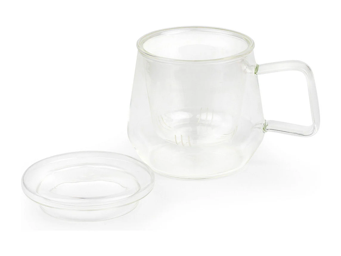 Livorno - Théière individuelle en verre transparent