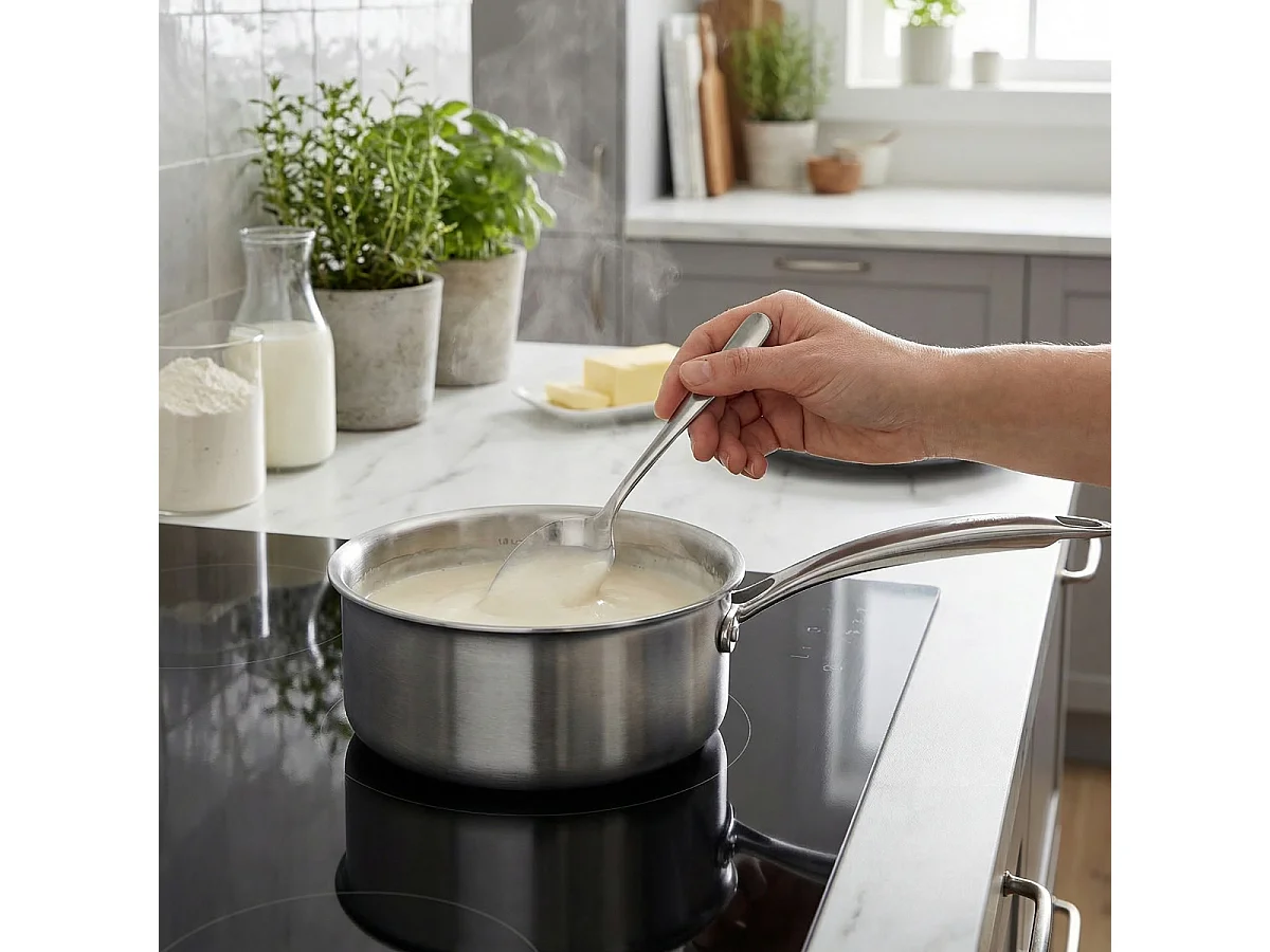 Gourmet - Casserole 18 cm inox triply