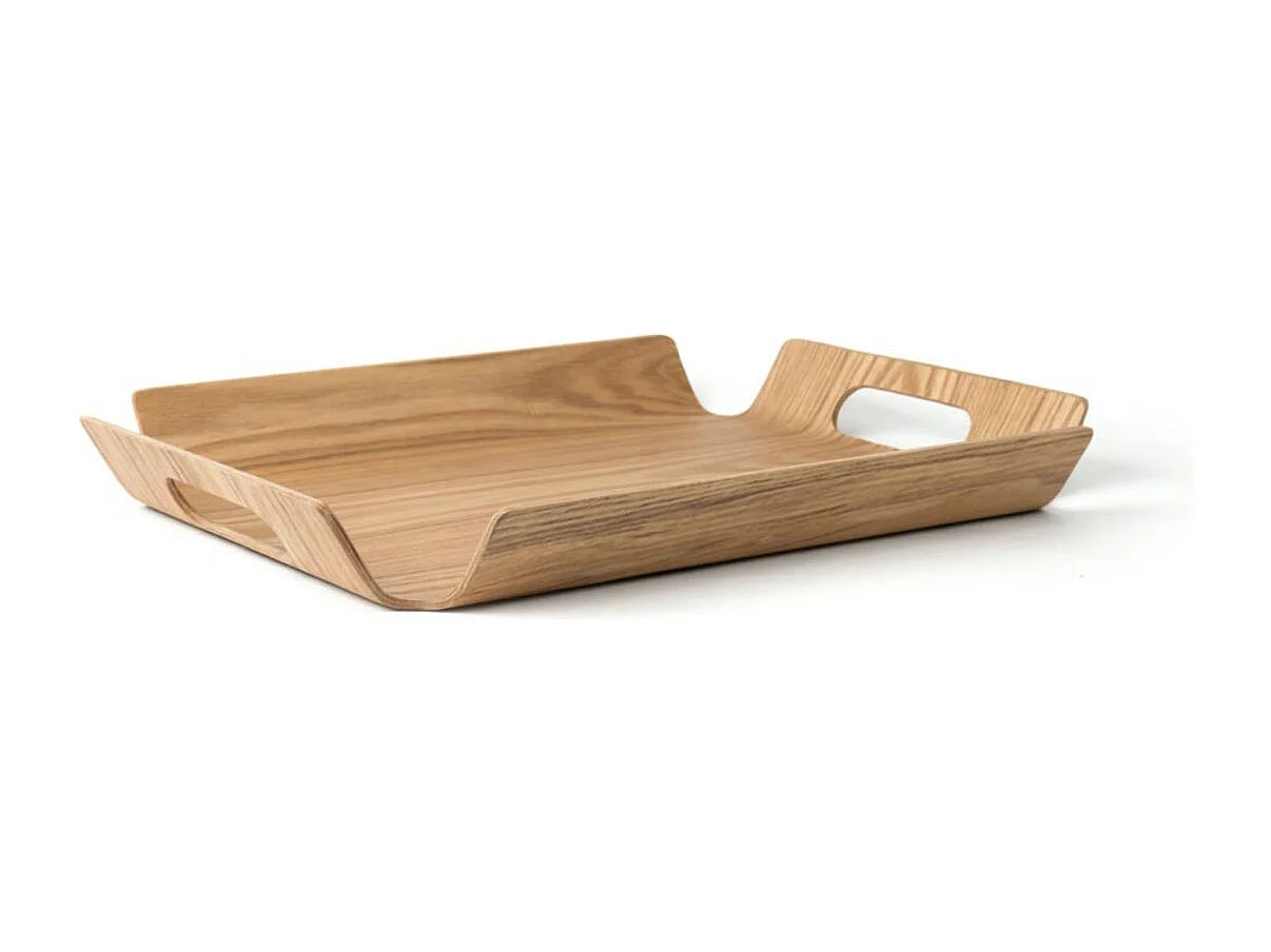 Natural - Plateau de service en bois taille M