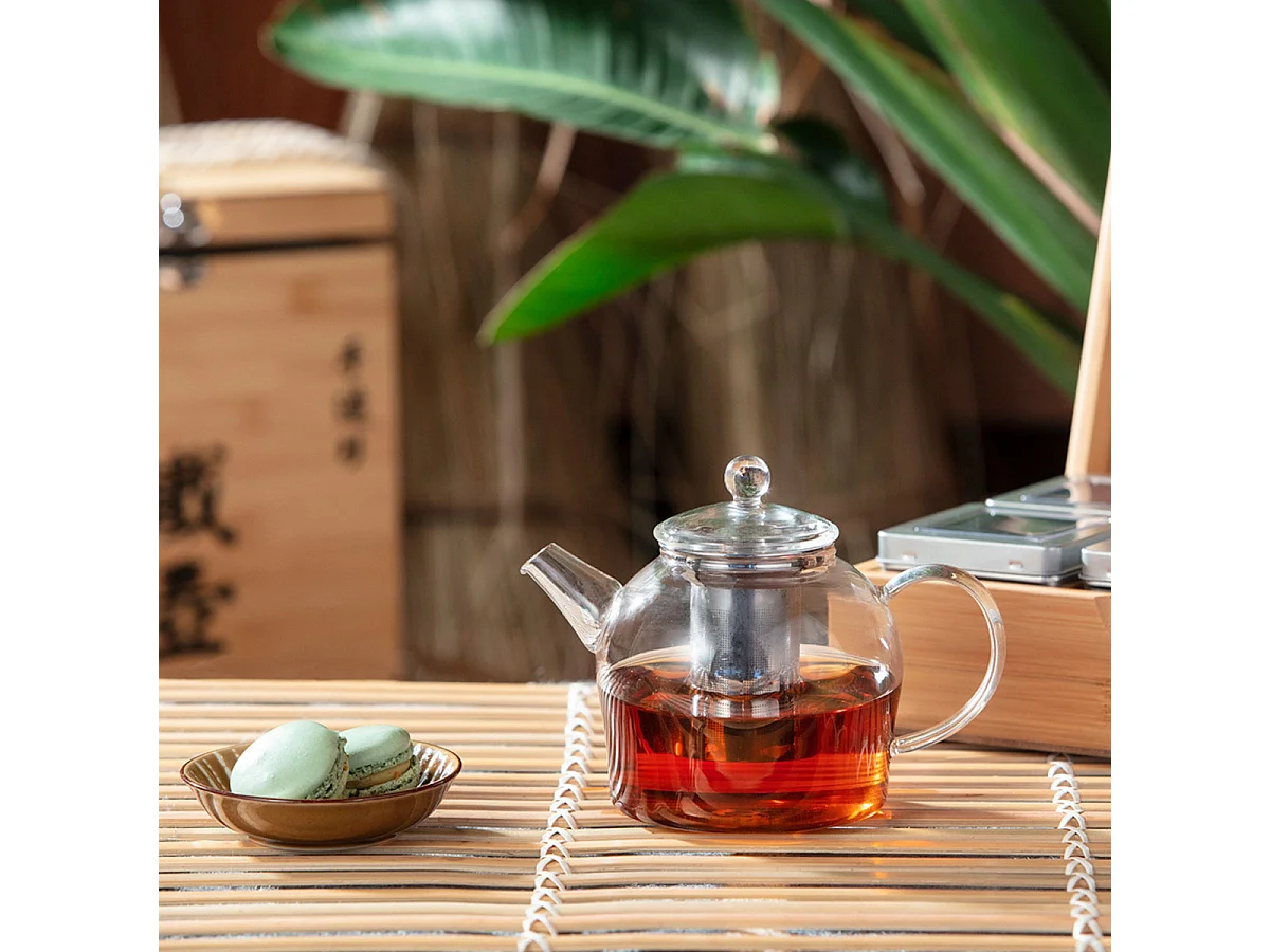 Minuet® Santhee - Théière en verre 0.5 L avec filtre