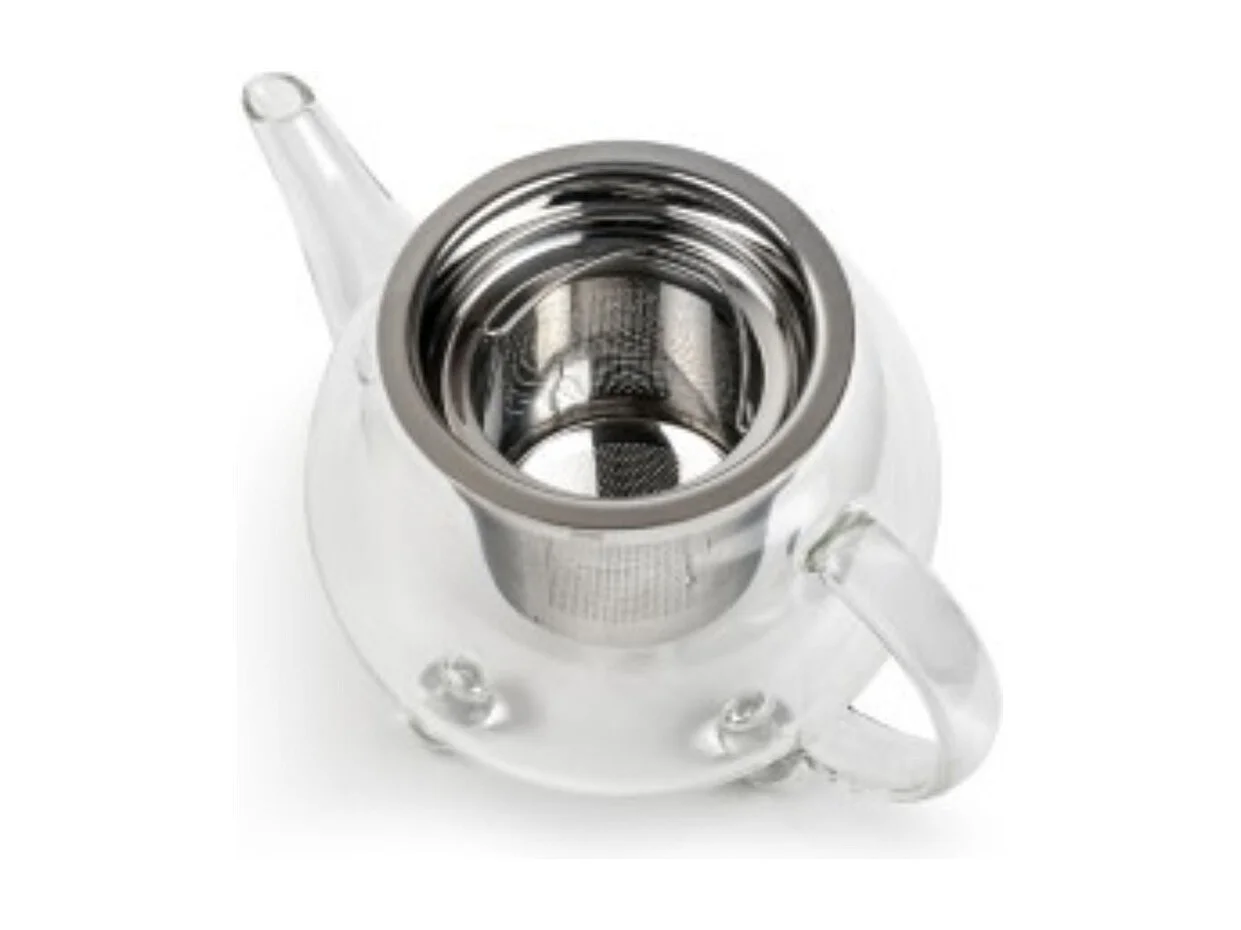 Bella Ronde - Théière en verre borosilicate 0.5 L avec filtre inox