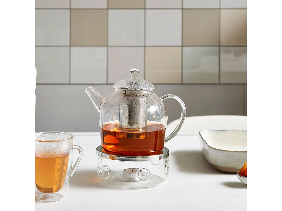 Minuet® Santhee - Théière en verre 1.2 L avec filtre