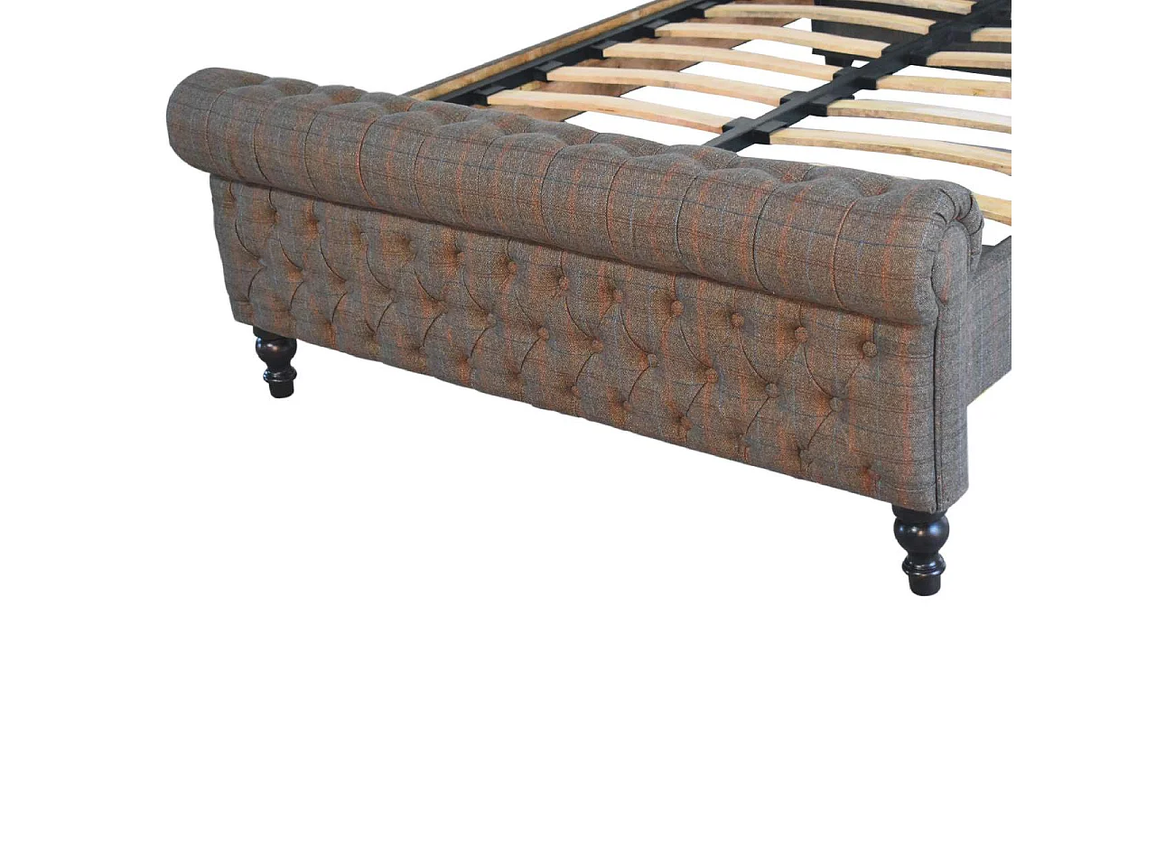 Artisan Furniture Solid Wood Multi Tweed Bed