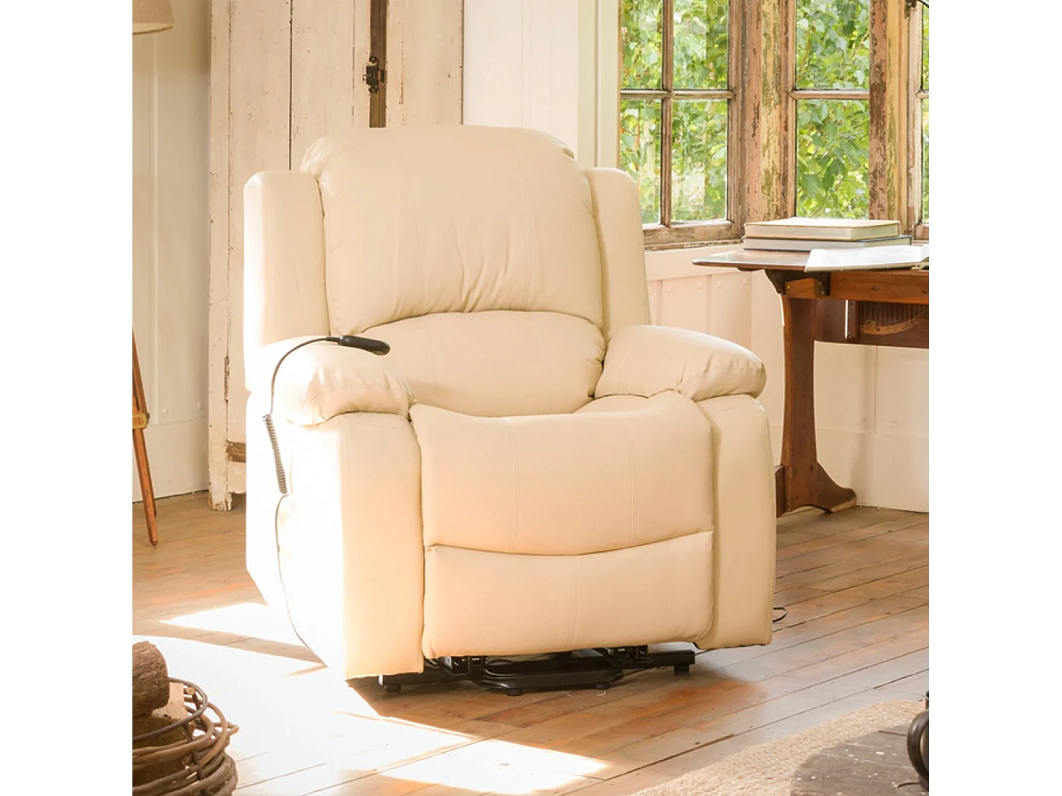 Glendale Electric Riser Recliner with Massage and Heat