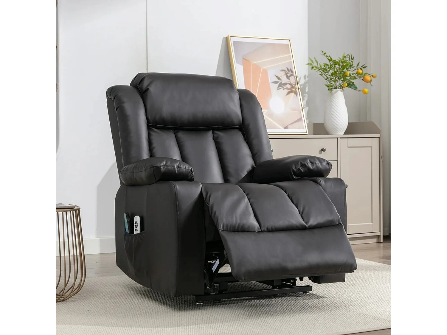 Sheridan Dual Motor Electric Riser Recliner with Massage and Heat
