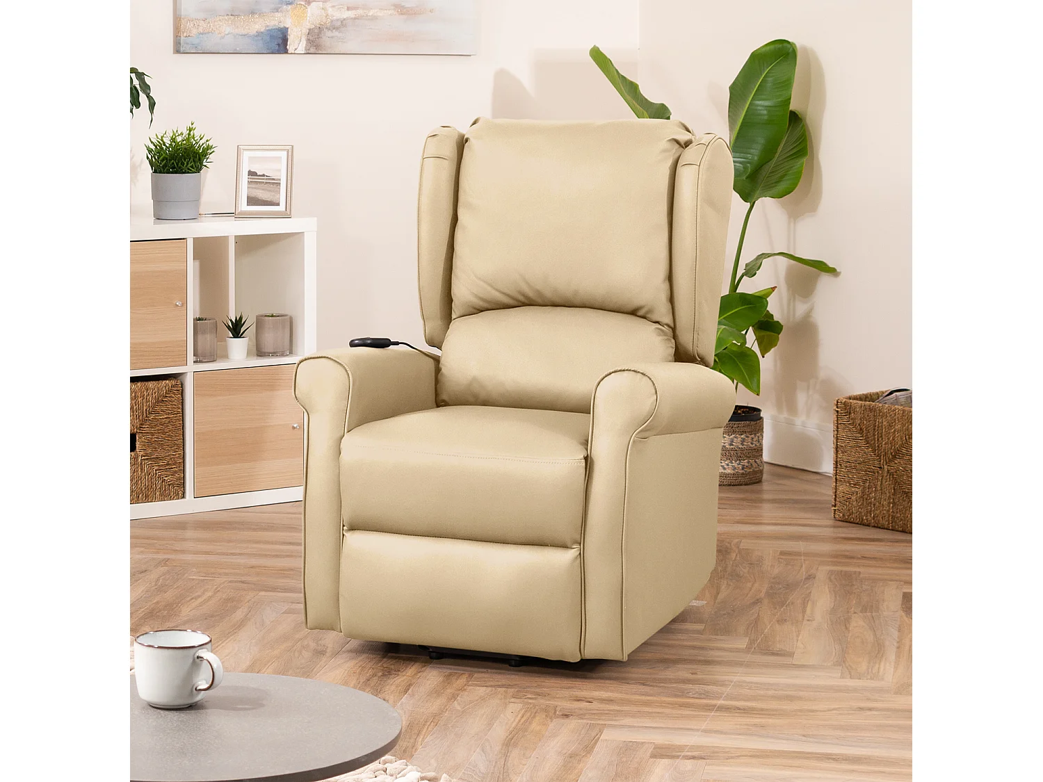 Corcoran Electric Riser Recliner with Massage and Heat
