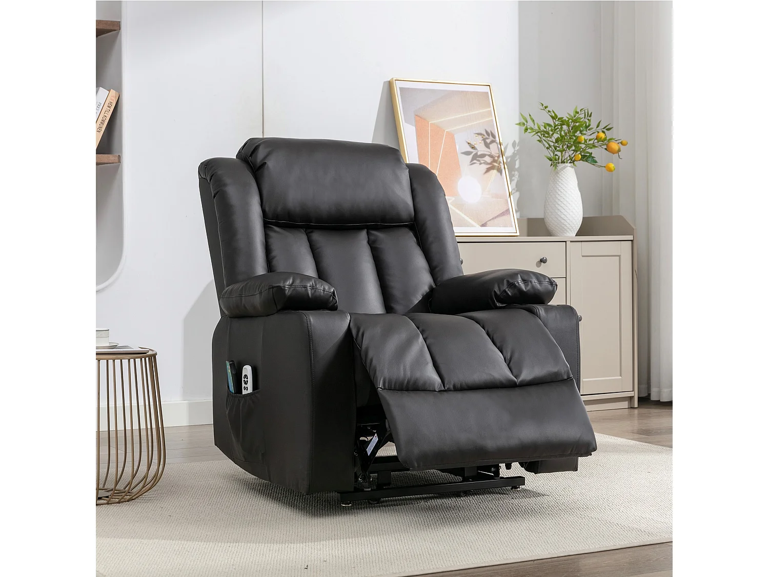 Sheridan Dual Motor Electric Riser Recliner with Massage and Heat
