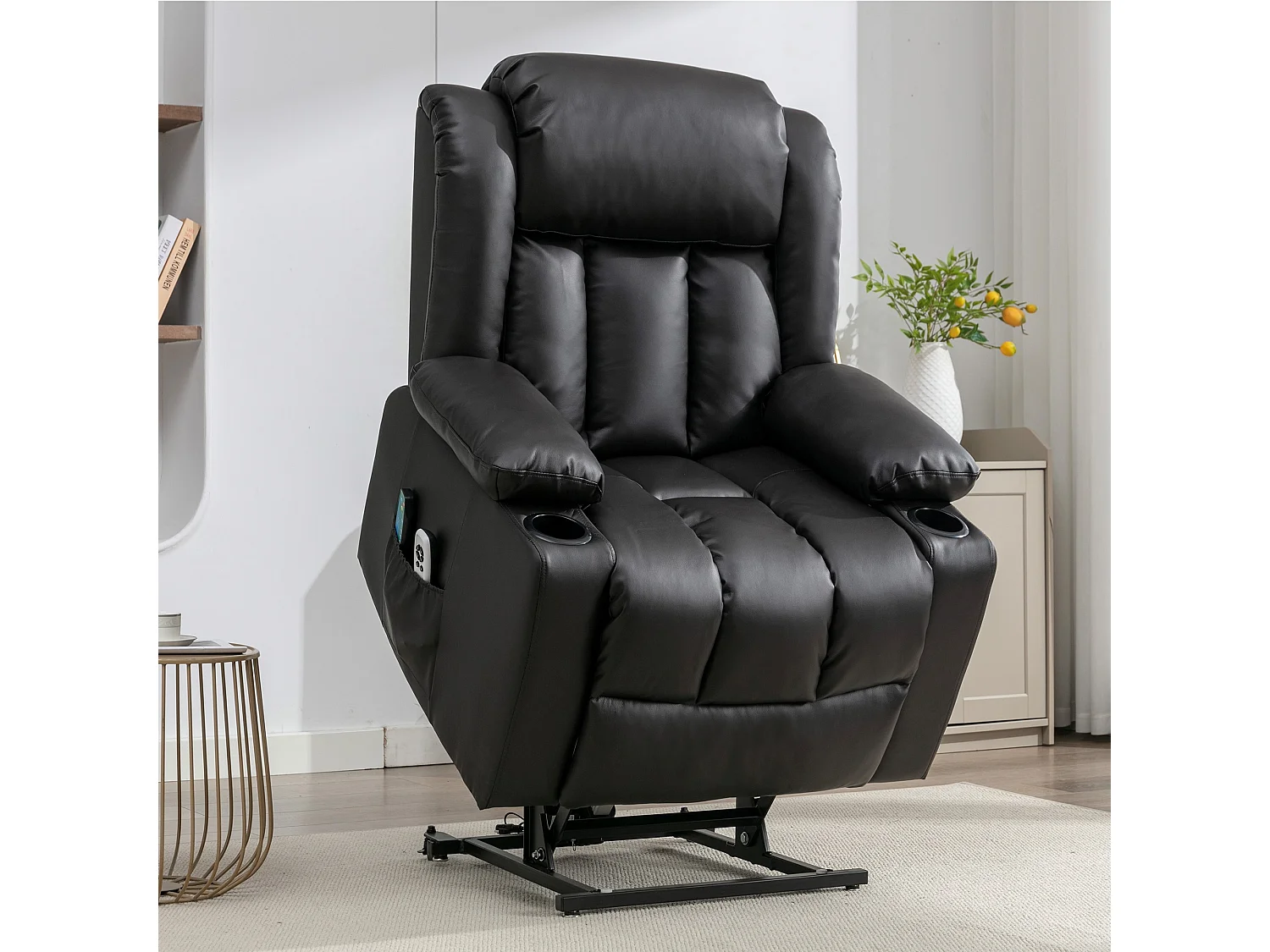 Sheridan Dual Motor Electric Riser Recliner with Massage and Heat