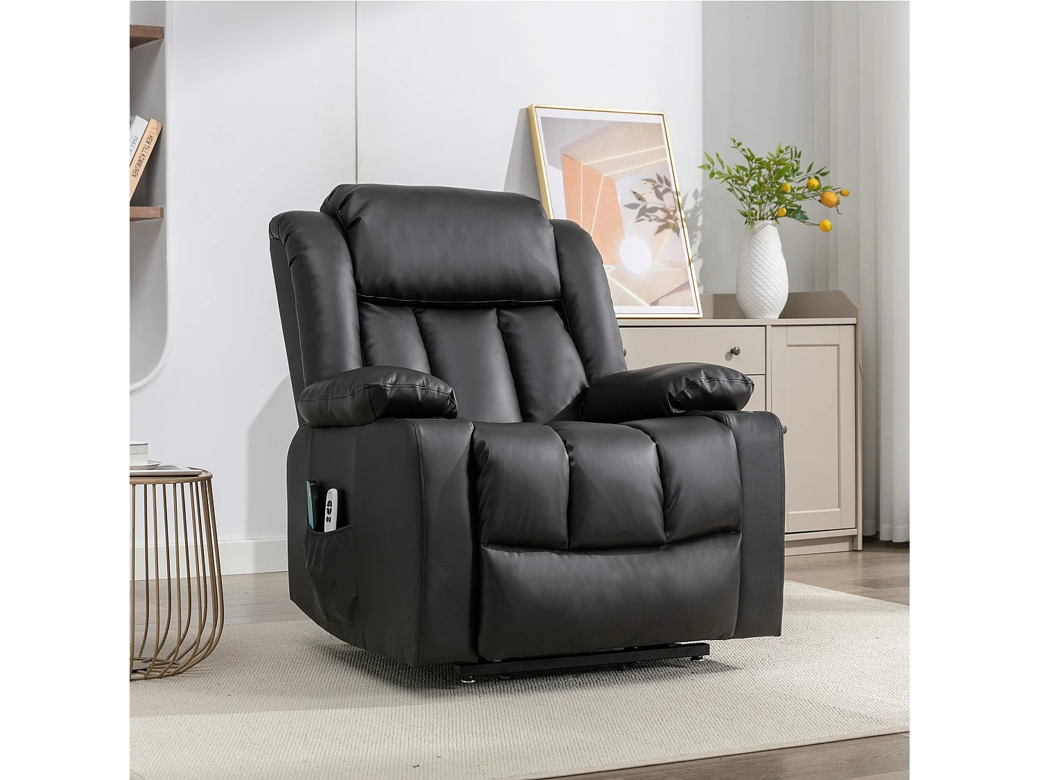 Sheridan Dual Motor Electric Riser Recliner with Massage and Heat