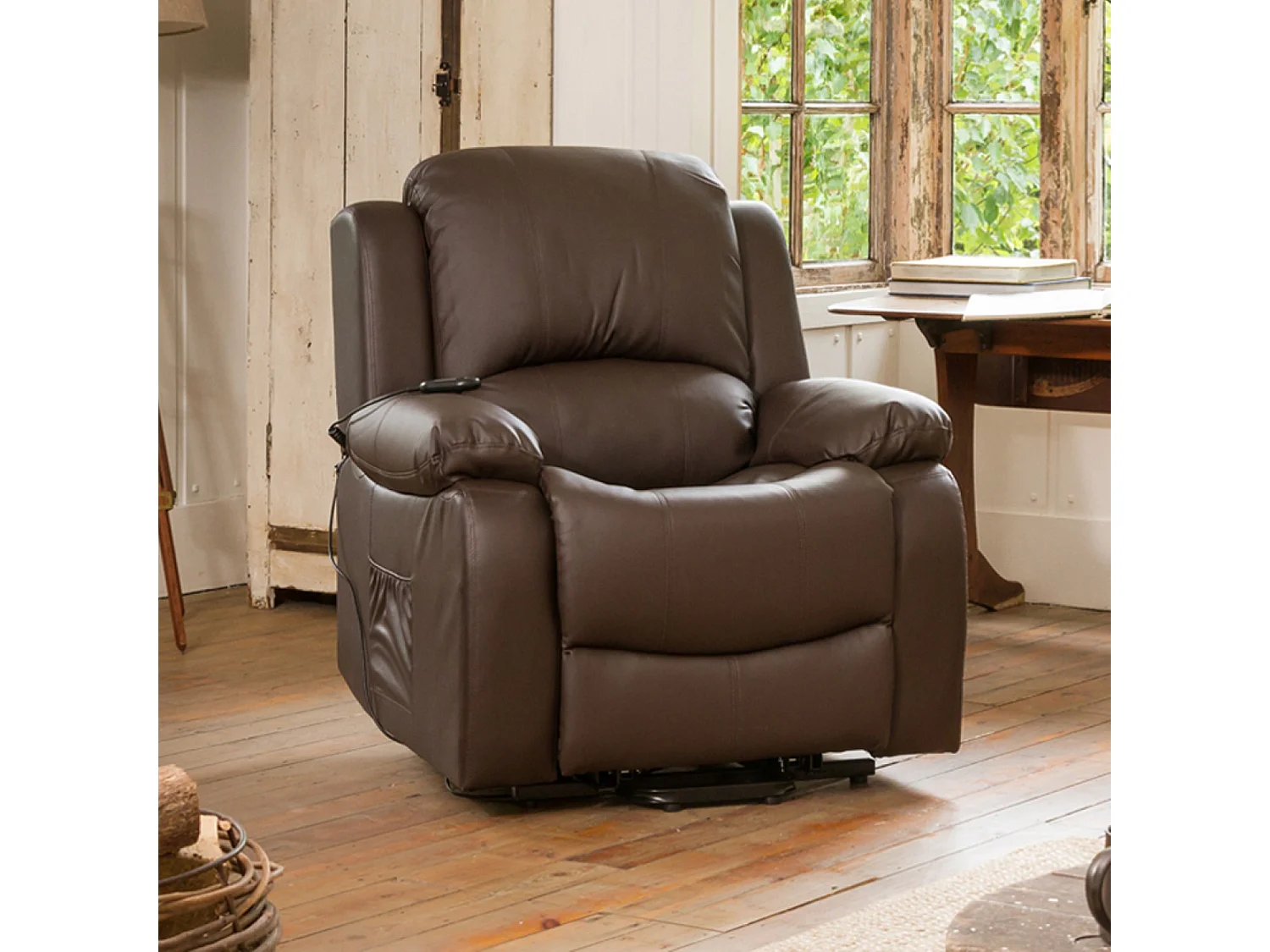 Glendale Electric Riser Recliner with Massage and Heat