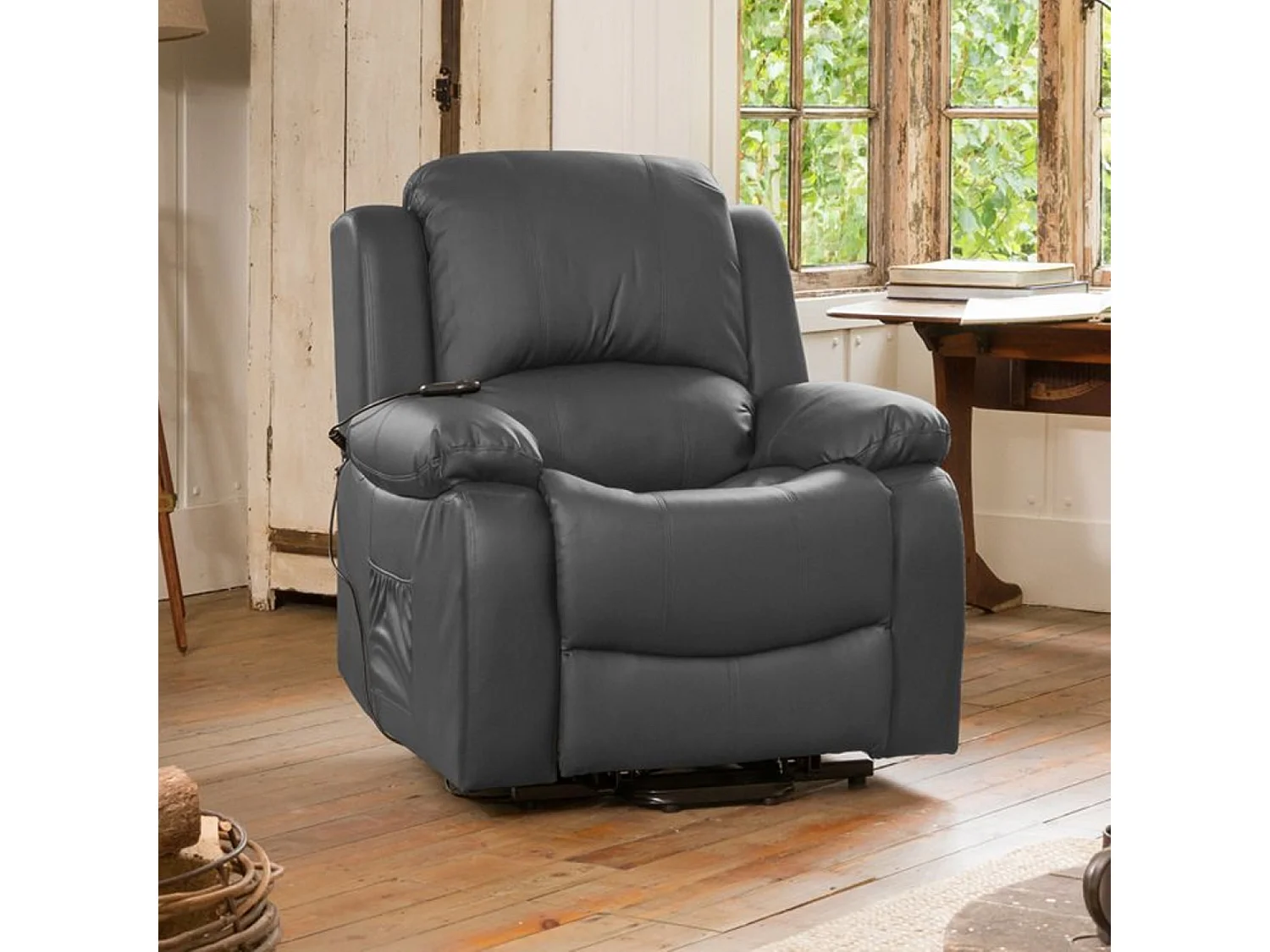Glendale Electric Riser Recliner with Massage and Heat