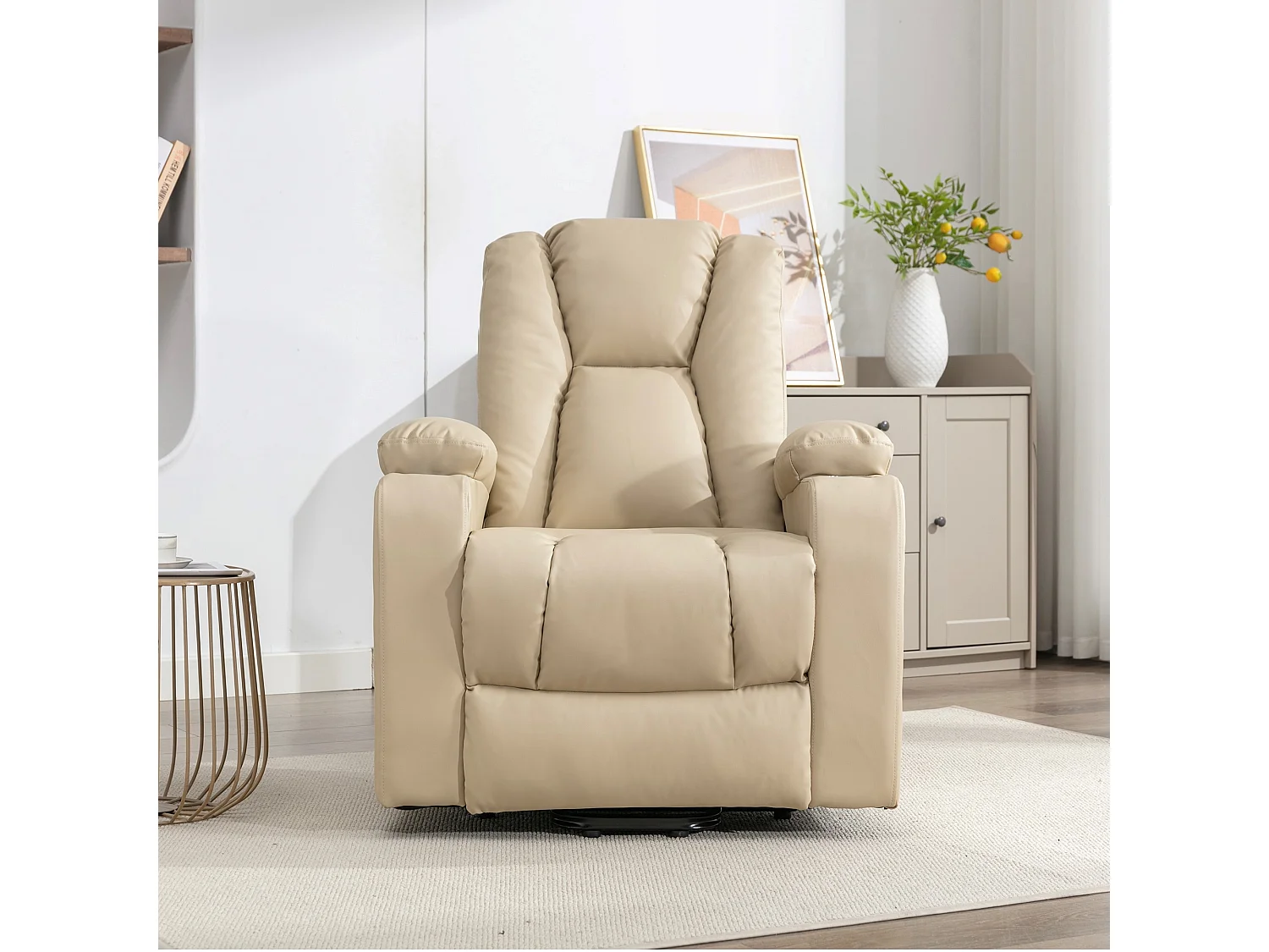 Hartville Electric Lift Assist Riser Recliner with Massage and Heat