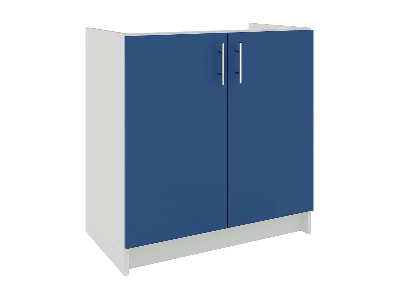 JD Greta Kitchen Base Sink Unit 800mm Cabinet With Doors 80cm - Navy Blue Matt