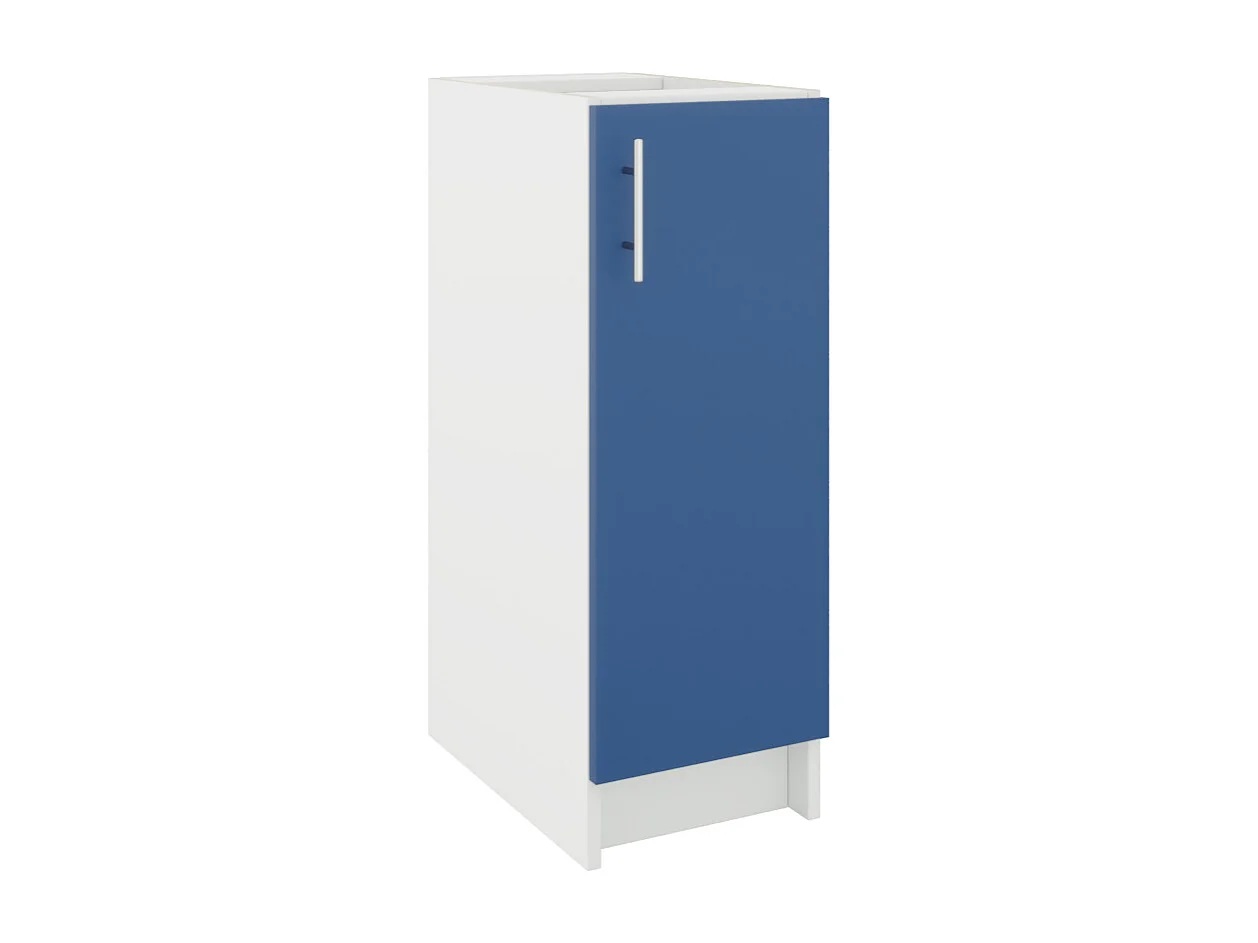 JD Greta Kitchen Base Unit 300mm Storage Cabinet With Door Shelf 30cm - Navy Blue Matt