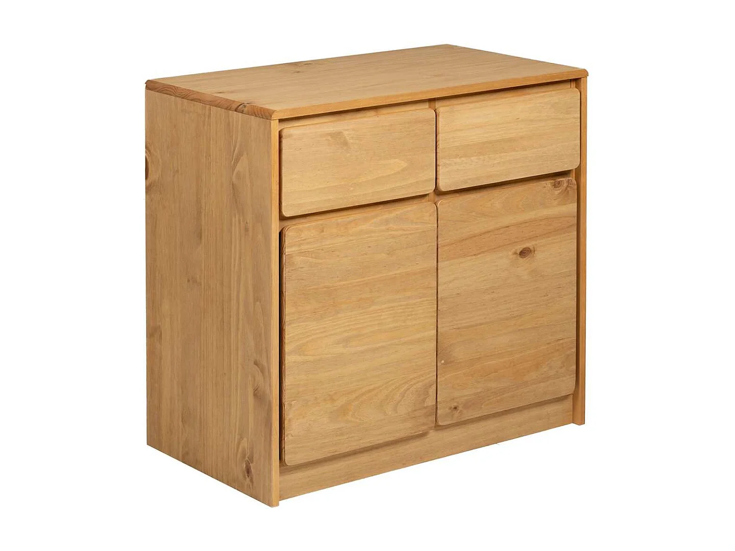 Berkfield Sideboard SAUDA Oak 80x43x75.5 cm Solid Wood Pine