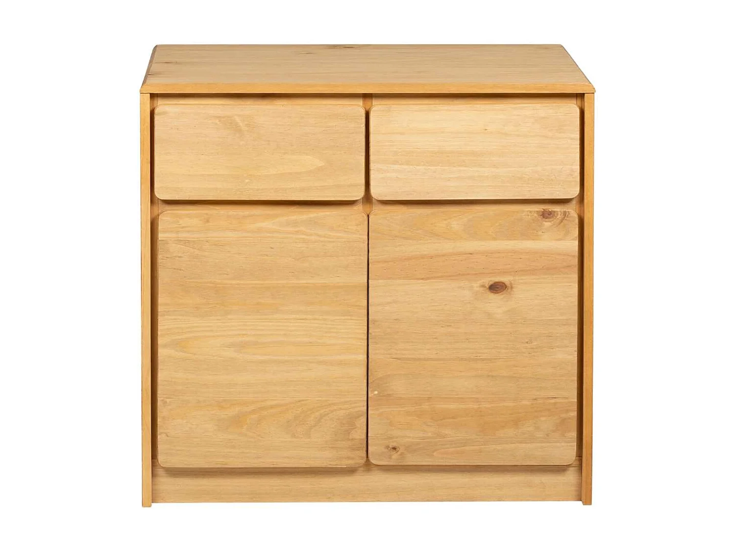 Berkfield Sideboard SAUDA Oak 80x43x75.5 cm Solid Wood Pine