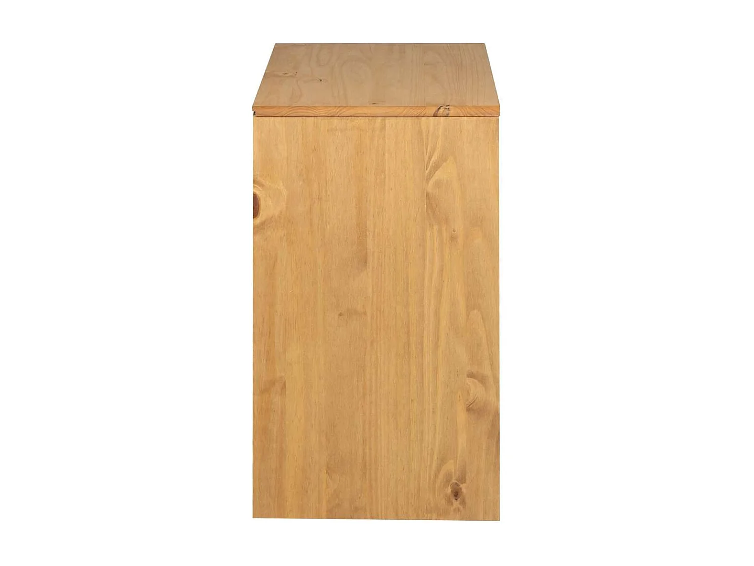 Berkfield Sideboard SAUDA Oak 80x43x75.5 cm Solid Wood Pine