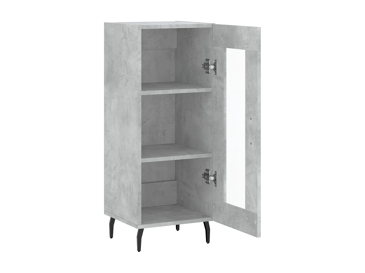Berkfield Sideboard Concrete Grey 34.5x34x90 cm Engineered Wood
