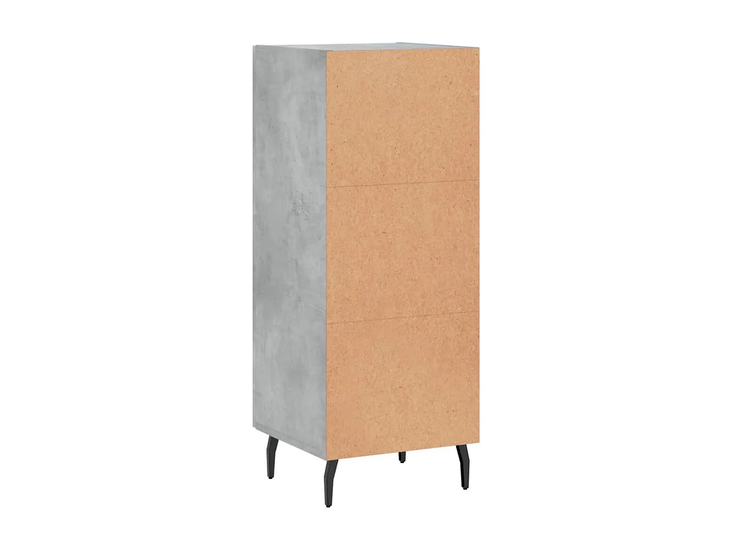 Berkfield Sideboard Concrete Grey 34.5x34x90 cm Engineered Wood