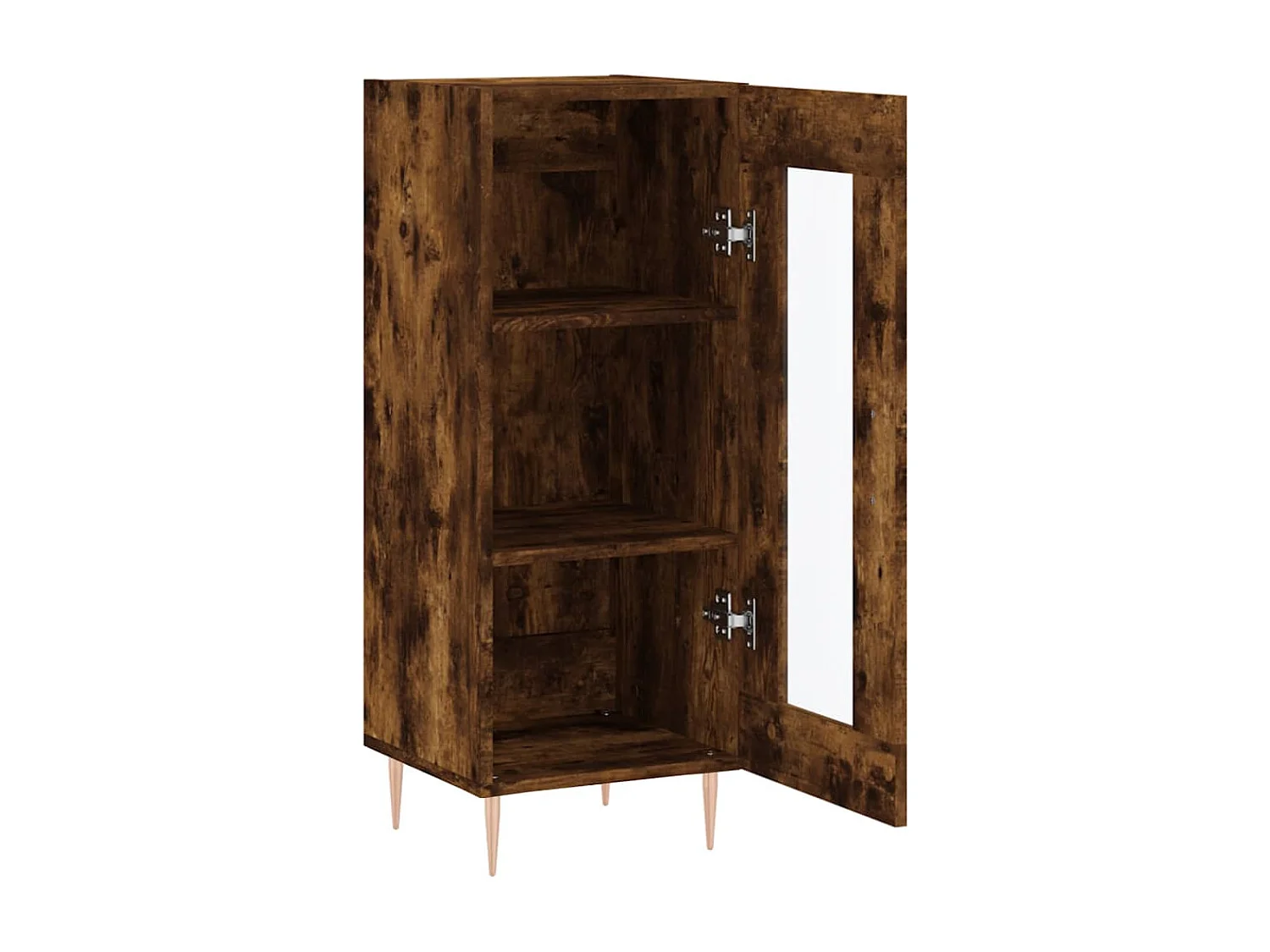 Berkfield Sideboard Smoked Oak 34.5x34x90 cm Engineered Wood