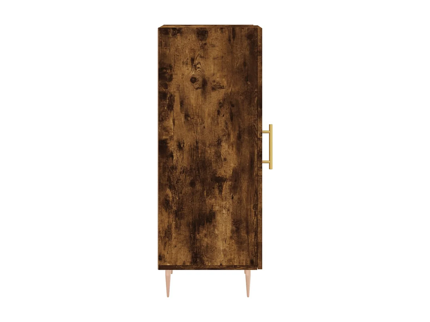 Berkfield Sideboard Smoked Oak 34.5x34x90 cm Engineered Wood