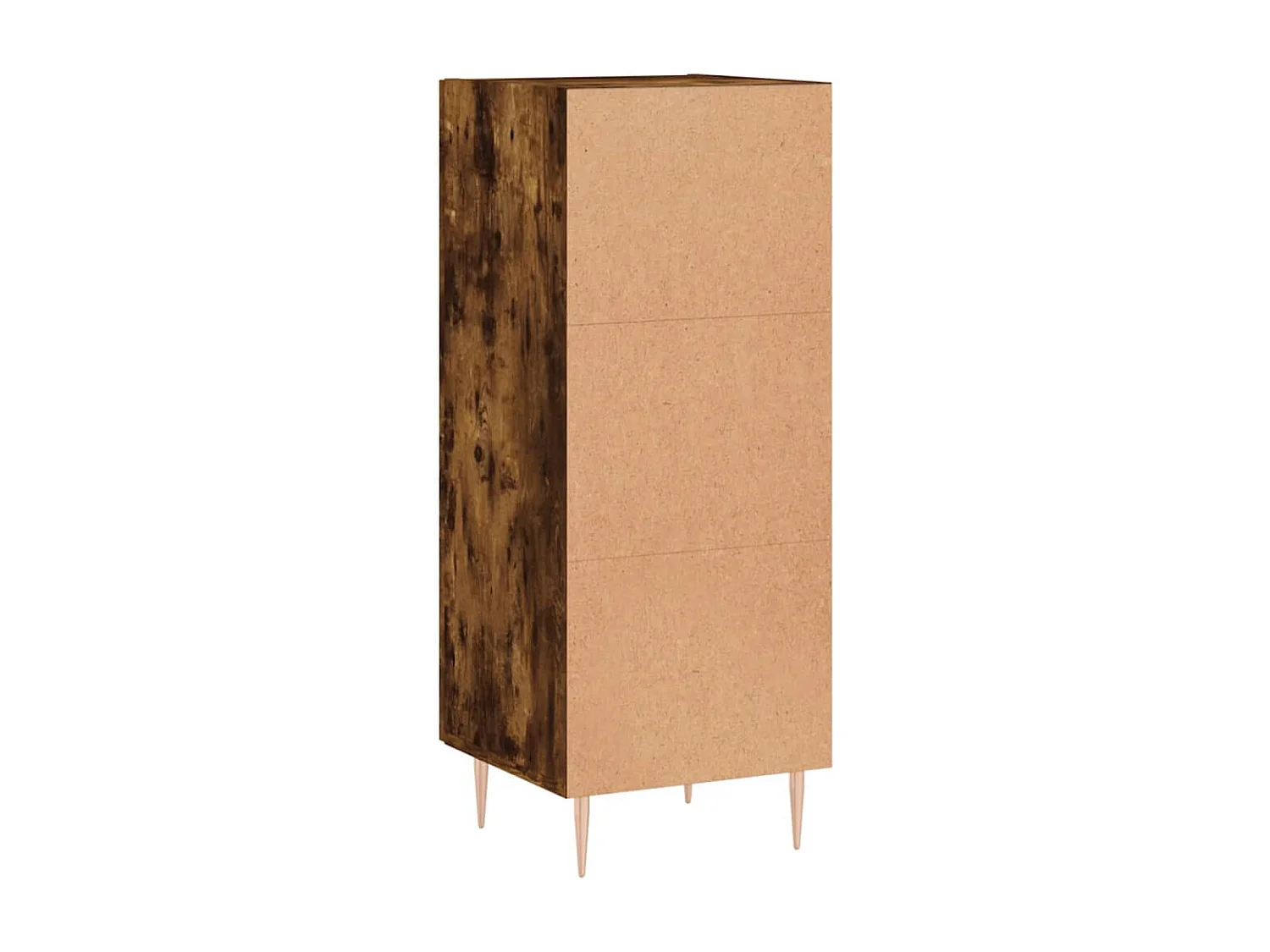 Berkfield Sideboard Smoked Oak 34.5x34x90 cm Engineered Wood