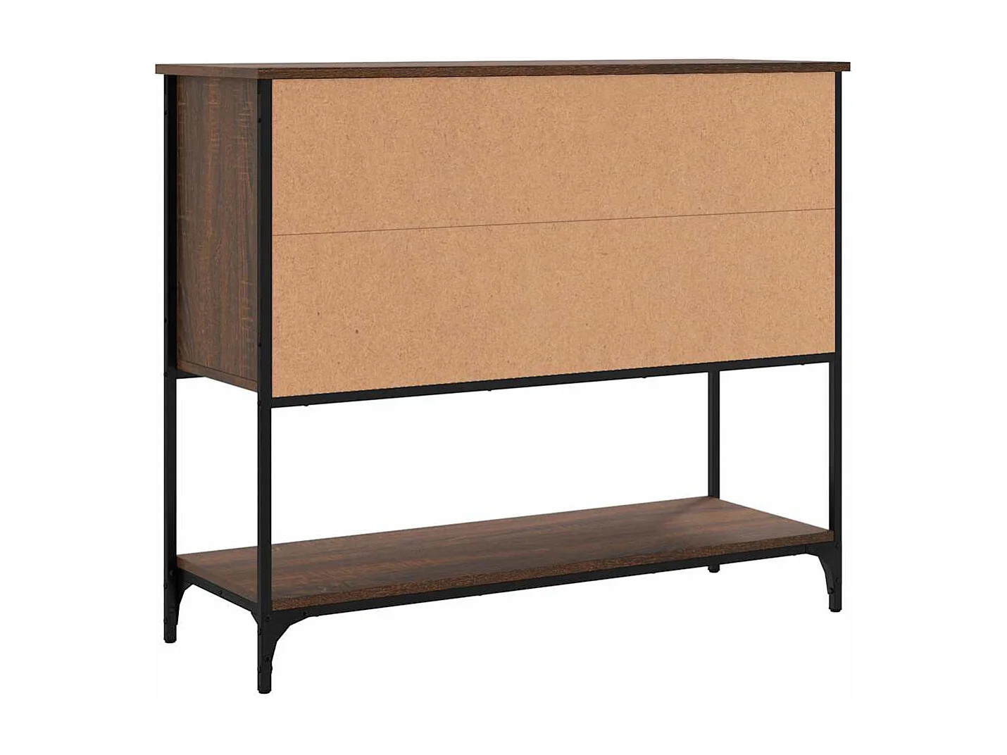 Berkfield Sideboard Brown Oak 100x36x85 cm Engineered Wood