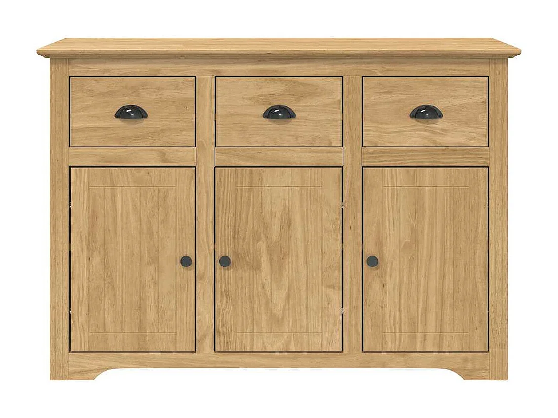 Berkfield Sideboard BODO Honey Brown 115.5 x 44 x 80 cm Engineered Wood