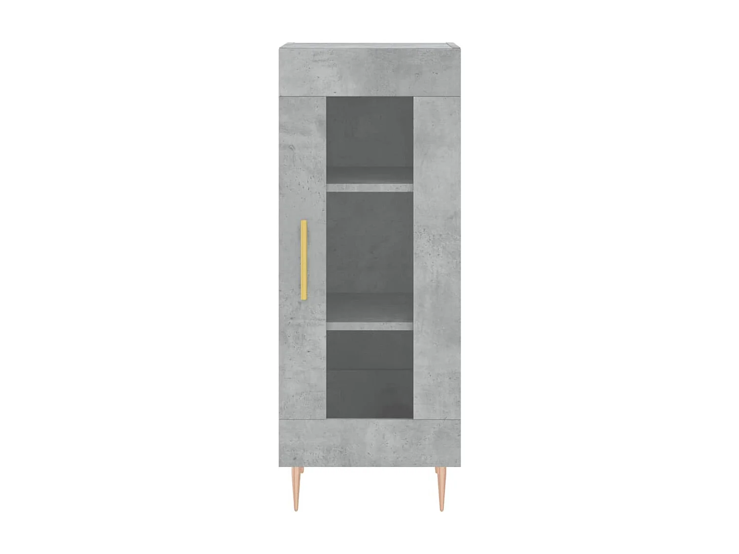 Berkfield Sideboard Concrete Grey 34.5x34x90 cm Engineered Wood
