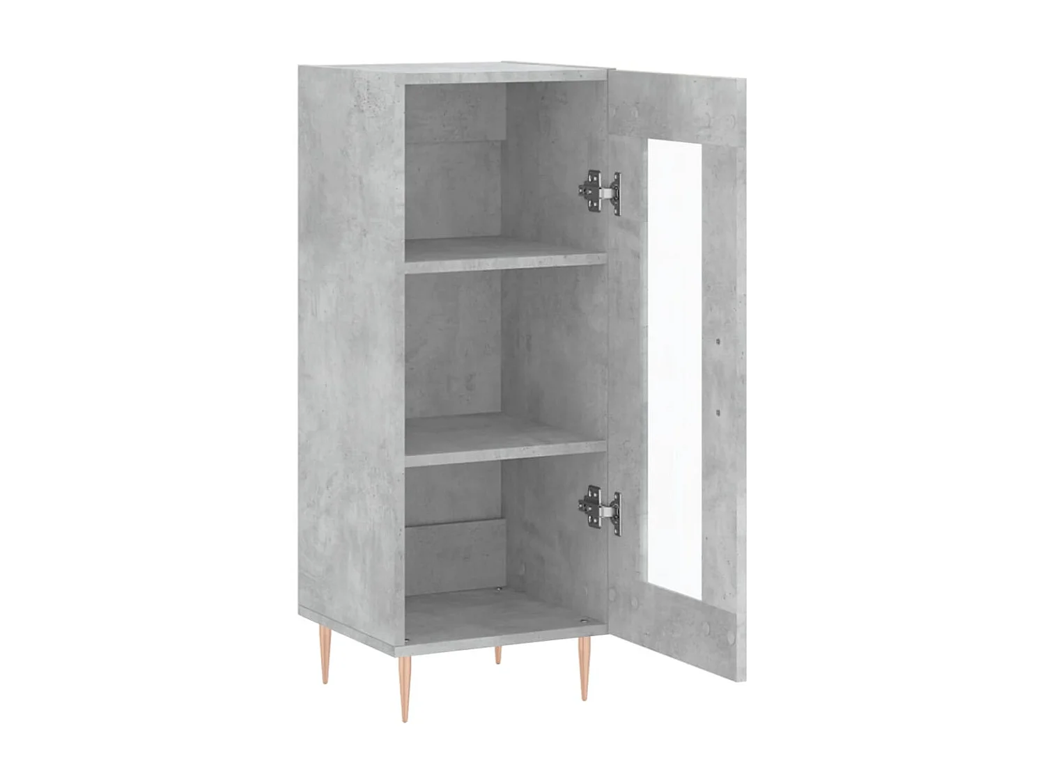 Berkfield Sideboard Concrete Grey 34.5x34x90 cm Engineered Wood