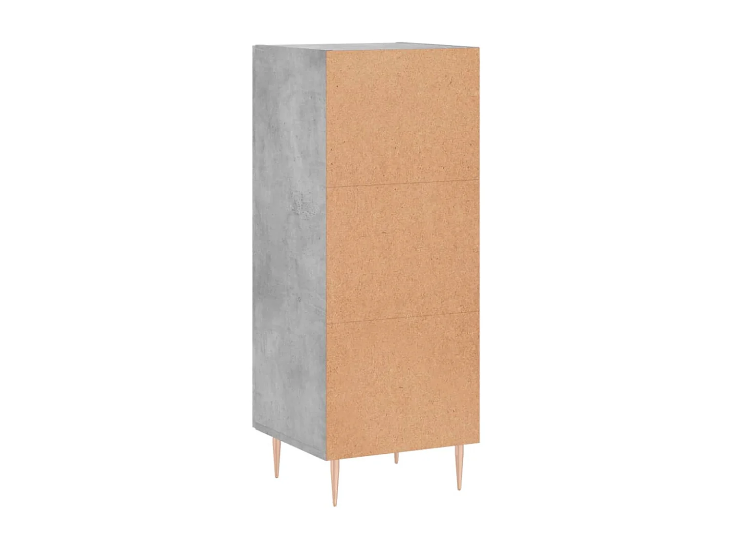 Berkfield Sideboard Concrete Grey 34.5x34x90 cm Engineered Wood