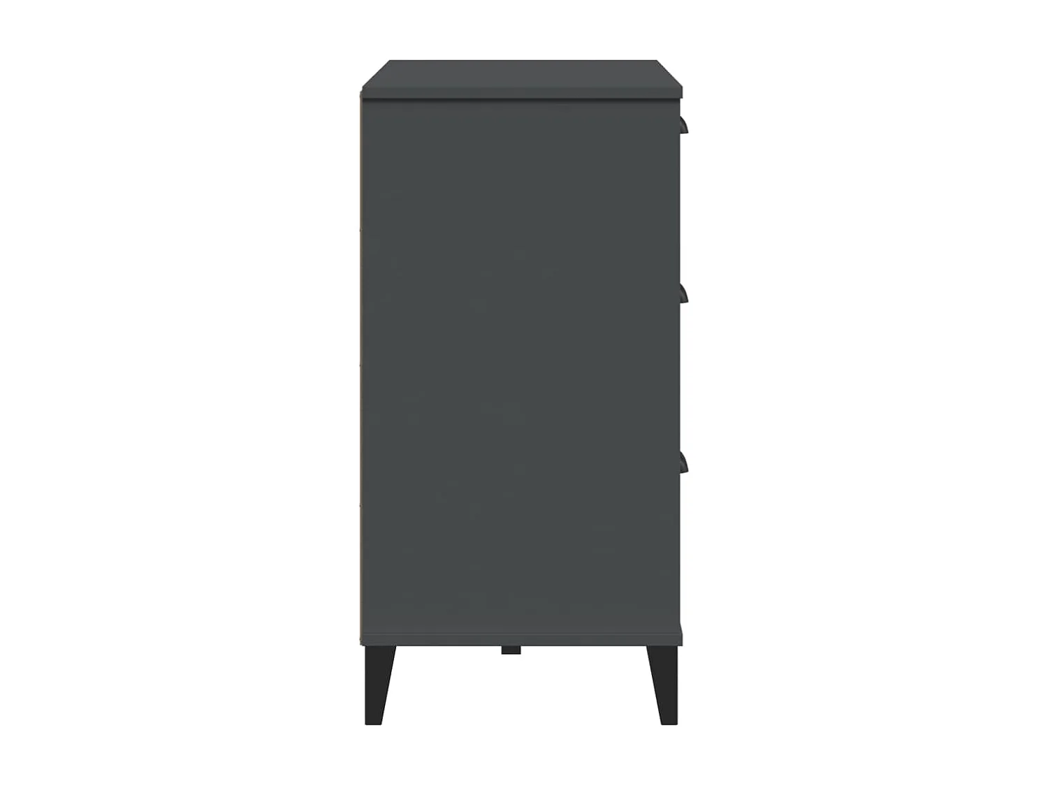 Berkfield Sideboard VIKEN Anthracite Grey 80x40x80 cm Engineered Wood