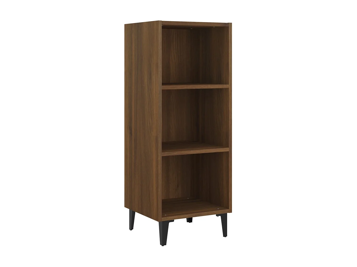 Berkfield Sideboard Brown Oak 34.5x32.5x90 cm Engineered Wood